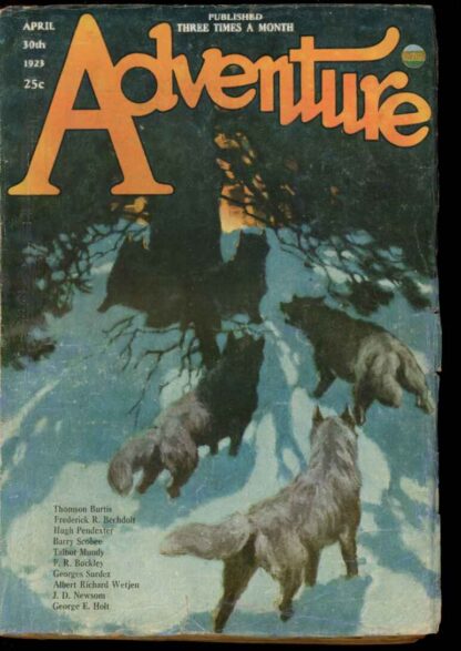 ADVENTURE - 04/30/23 - Condition: VG - Ridgway Company