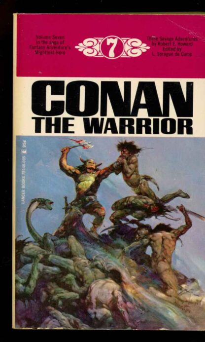 CONAN THE WARRIOR - Robert E. Howard - 5th Print - NF - Lancer