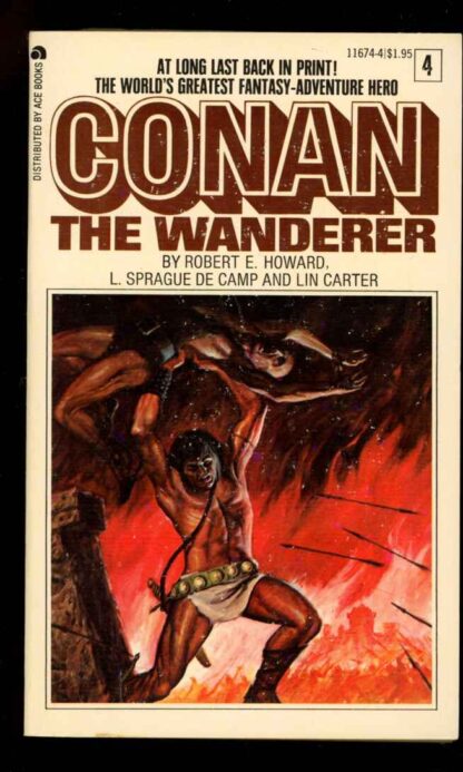 CONAN THE WANDERER - Robert E. Howard - Not First - VG-FN - Ace