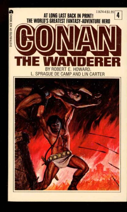 CONAN THE WANDERER - Robert E. Howard - Not First - VG-FN - Ace