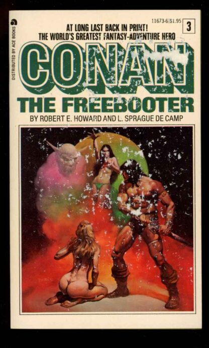 CONAN THE FREEBOOTER - Robert E. Howard - Not First - VG - Ace