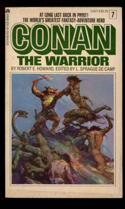 CONAN OF WARRIOR - Robert E. Howard - Not First - VG - Ace