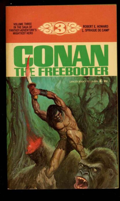 CONAN THE FREEBOOTER - Robert E. Howard - 6th Print - NF - Lancer