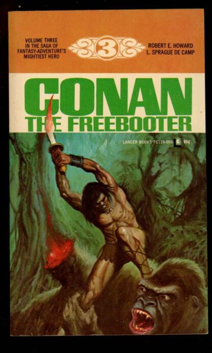 CONAN THE FREEBOOTER - Robert E. Howard - 6th Print - NF - Lancer