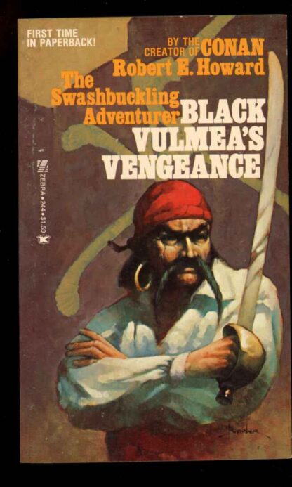 BLACK VULMEA'S VENGEANCE - Robert E. Howard - 2nd Print - NF - Zebra