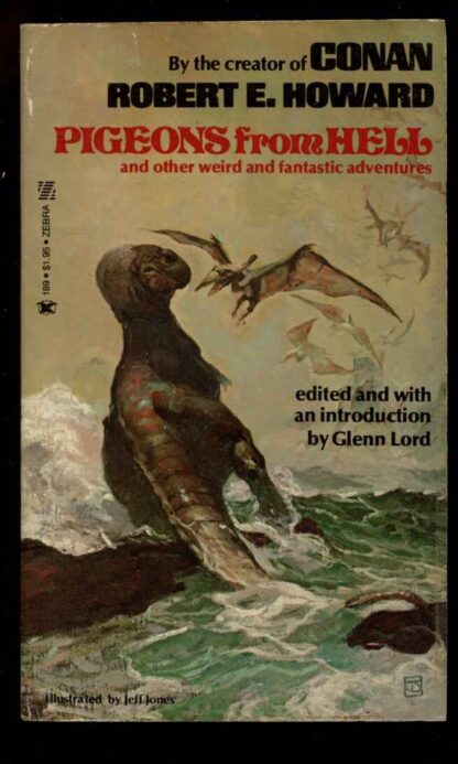 PIGEONS FROM HELL - Robert E. Howard - 1st Print - VG-FN - Zebra